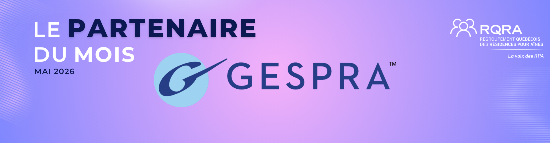 Le partenaire du mois