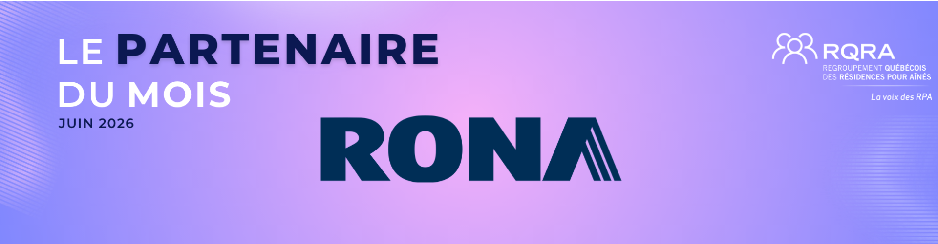 Le partenaire du mois