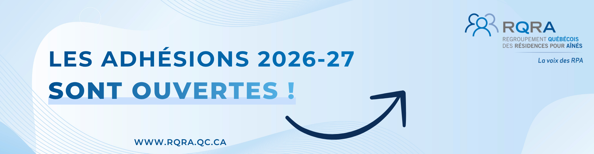 Adhésions RQRA 2026-27