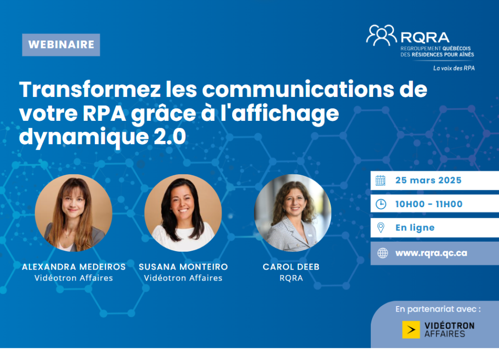 Transformez les communications de votre RPA grâce à l’affichage dynamique 2.0