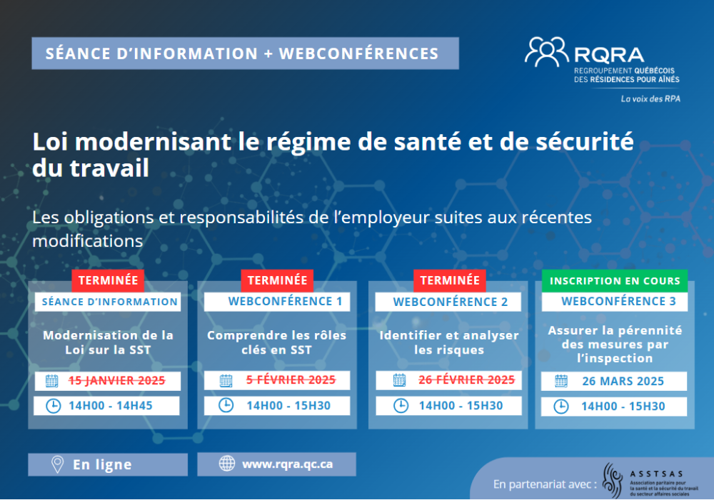 Loi modernisant le régime de santé et de sécurité du travail