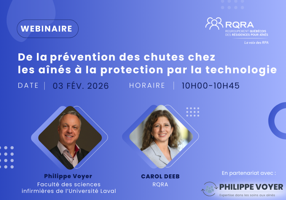 De la prévention des chutes chez les aînés à la protection par la technologie