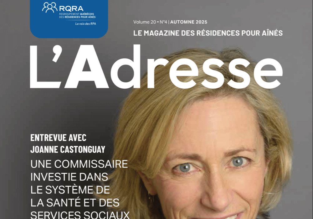 L’édition de l’automne 2025 de l’Adresse est disponible!